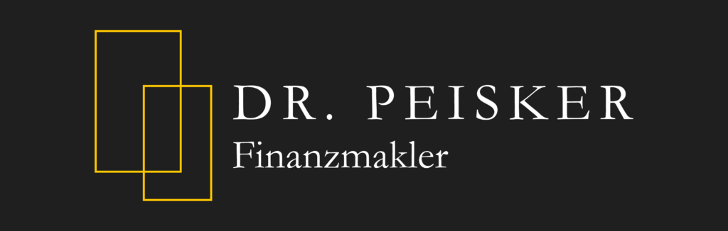 Dr Peisker Logo - Hintergrund Schwarz